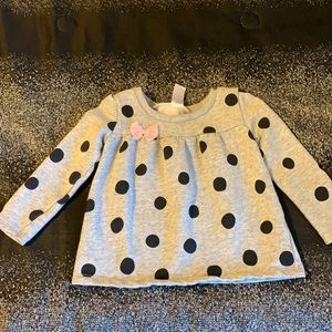 Polka Dot Sweatshirt